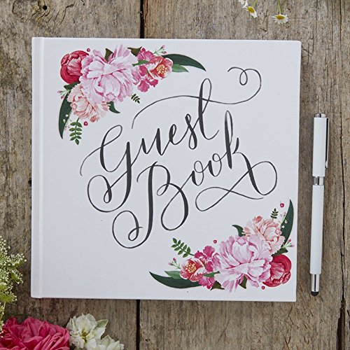 Ginger Ray Florales Hochzeitsgästebuch – Boho - 2