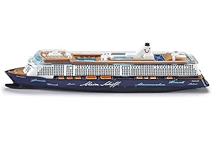 siku 1724 - Bateau de Croisière Mein Schiff 3, 1:1400, Métal/Plastique, Bleu/Blanc, Non Flottant