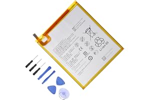 Glaxcidy HB2899C0ECW Tablet Akku für Huawei MediaPad M3 8.4'' BTV-W09 BTV-DL09, MediaPad M5 SHT-AL09 SHT-W09, Huawei MediaPad T5 10.1" mit Werkzeug [3.82V/19.5Wh/5100mAh]