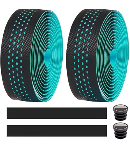 Nastro Manubrio Bici In Gommapiuma EVA - Con Tappi E Strisce Adesive, Per Corsa, MTB, City Bike - Foto 13