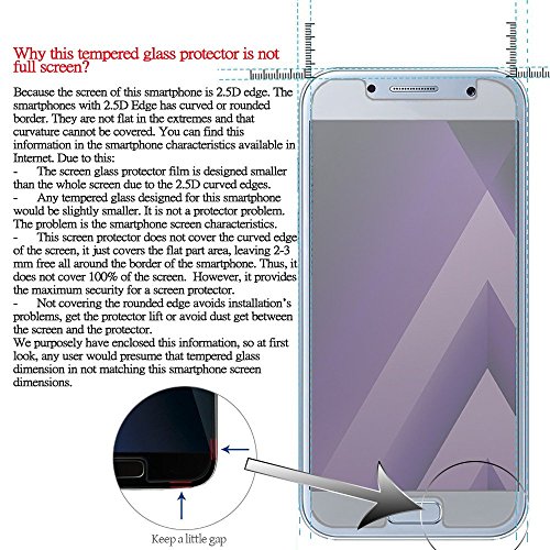 Protector de Pantalla Cristal Templado Vidrio para Samsung Galaxy A5 2016 A510F - Todotumovil