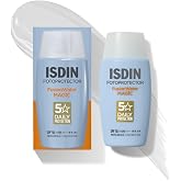 ISDIN Fotoprotecci&oacute;n Fusion Water MAGIC SPF 50, Protector Solar Facial de Textura Ligera y Fase Externa Acuosa con Tacto Fina
