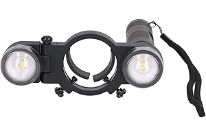 ASIXXSIX Lampe De Remplissage Pour Pistolet De Peinture, 3 Niveaux De Luminosité, Système D'éclairage Universel Pour Pistolet De Peinture Avec Fonction De Mémoire Et Lumière Blanche/chaude à Deux Couleurs