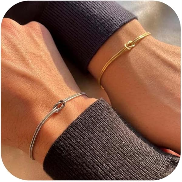 JINSIHU Verstelbare geweven armband voor geliefden, Kabbalah