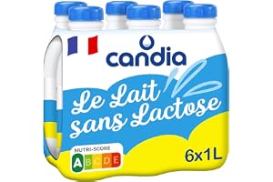 Candia Miękkie i lekkie mleko bez laktozy, 6 x 1L