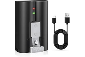 POWELYT 1 Batteria per Ring(3.65V 6040mAh),Batteria ricaricabile a sgancio rapido compatibile con Video Doorbell 2(Comunicato 2024)/3/4/3 Plus,Stick Up Cam Battery (2nd & 3rd Gen),Spotlight Cam,Intercom