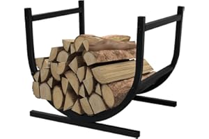 SCENDOR GARDEN SCENDOR Étagère à bûches pour bois de chauffage d'intérieur ou d'extérieur 44,5 cm