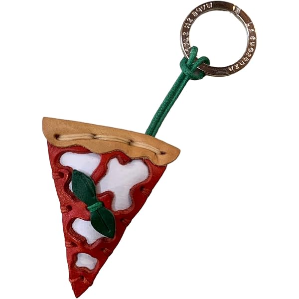 Portachiavi aglio e peperoncino in fimo - Donna - Accessori - di Or