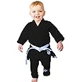 SUPERBJJ Jiu Jitsu Baby Gi | BJJ Kimono Uniform for Boy and Girl Toddlers