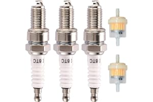 ZAMDOE D8TC Spark Plug for DR8EA CG125 CF250 CH250 125cc 150cc 200cc 250cc Motorcycle ATV Dirt Bike Go Kart Moped Scooters, for Lifan for Zongshen for TAOTAO Ignitions Parts