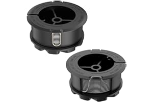 MUFUSHAN 2Pcs Replacement Strimmer Spool and Line, Strimmer Wire Compatible for Bosch UniversalGrassCut 18, Universal GrassCut 18v-26, Universal GrassCut 18v-260