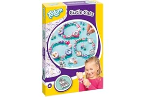 Totum -29828 Zestaw Kreatywny Bransoletki Zwierzęta domowe Kocięta 13x19x4, Wielobarwny (Tailor Made Essentials BV 29828)