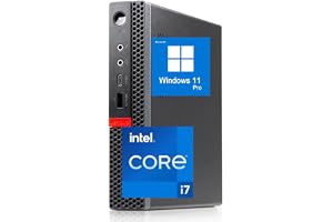 Lenovo ThinkCentre M920X Mini PC Win 11 Pro (Renewed) | Intel Core i7-8700, 8GB RAM, 256GB SSD, HDMI