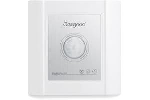 ENERGMIX Einbau Bewegungsmelder Sensor Lichtschalter für alle Lichtquellen im Hellen und Dunkeln geeignet