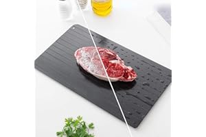 Plateau pour Décongélation Rapide des Aliments Surgelés Plaque Décongélation Magique Unfreeze Pad