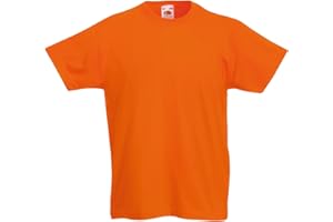 T-SHIRTERIA Tshirt Fruit of The Loom Tshirt Bimbo Valueweight Kids Short Sleeve 100% Cotone - Tutte Le Taglie by tshirteria