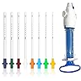 Mowell Manual Vacuum Aspiration Complete Kit Double Pinch Valve/Autoclavable - White (MVA KIT Deluxe)