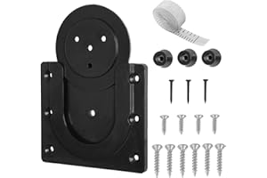 KINBERRY Dartboard Bracket, Dart Board Wall Brackets Kit Adjustable Professional Dartboard Wall Mount Bracket, Board Stand Hanging Kit with Oche Tape Measure for Targets Most Dart Boards