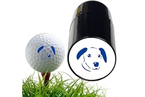 Anloximt Golfball-Marker-Stempel | Selbstfärbender Golfball-Markierungswerkzeug-Stempel | Lichtempfindlicher Ballmarker mit deutlich sichtbarem Logo, schnell trocknendem und einfach zu verwendendem