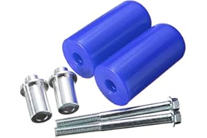 ‎WIVMYPOG Frame Sliders, 10 mm Universal Motorrad Sturzpads Anti Crash Protector Klebestift für Honda Suzuki Motorräder Ersatzteile (Blau)