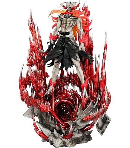 Jilijia Figurine Ichigo Kurosaki Mugetsu 28/34 Cm – PVC – Collection Anime – Bureau