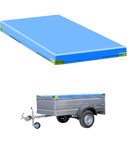 Bâche Transport Bâche Remorque Plate 214x122cm - Protection Imperméable Renforcée Oxford 420D Bâche Oxford 420d