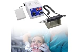 RSPPPJQ Micromotore for laboratorio odontotecnico Marathon, lucidatrice da 35.000 giri/min, utensile manuale for lucidatura for laboratorio, gioielli, ceramica, silicone, lavorazione del vetro, intaglio del l