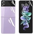 KP TECHNOLOGY Premium Film for Samsung Galaxy Z Flip 4 [1SET 3 PCS] Screen Protector Anti-Shock, HD Clear, Film for Samsung Galaxy Z Flip4 5G (2022) (Samsung Z Flip 4)