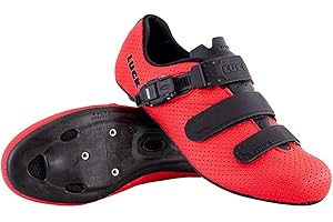 LUCK Zapatilla Ciclismo Carretera CALIPSO para Hombre y Mujer | Suela de Carbono | Cierre Milimétrico | Bicicleta de Carretera
