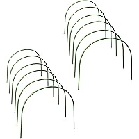 æ— 12 Stück Garten-Reifen, Gewächshaus-Reifen, langlebig, Pflanzentunnel-Unterstützung, Gewächshaus-Tunnel, Gartenarbeit…