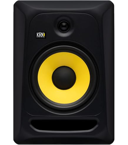 Caisson De Basses Actif KRK S8.4 - Subwoofer Studio 109W, SPL 113dB, Contrôles Avancés, Connectivité Polyvalente