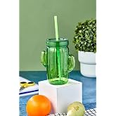 Poomy 500 ML Kakt&uuml;s Şekilli Pipetli Bardak, cN.76.TR