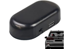 Bil Solar Fake Alarm, Solar Power Fake Car Alarm, LED-blinkande säkerhetsljus, Varning Stöldskyddsblixt blinkande lampa, larmbilsimuleringslampa, simulerat falskt larm