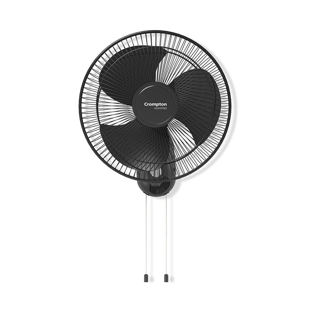 Crompton HighSpeed Torpedo 400 mm Wall Fan Black Review and Features