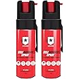 Self Defence Spray ARMND Criminal Identifier Spray TWIN PACK for Personal Protection - UK Legal Pepper Spray Alternative for Men & Women with UV Marking & Belt Clip 15ml