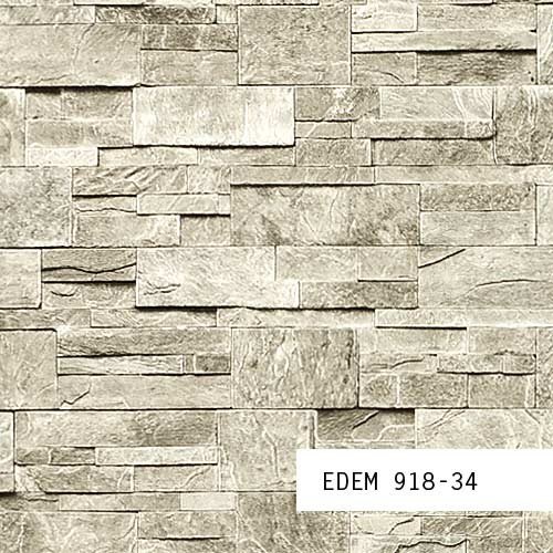 Tapeten MUSTER EDEM 918-Serie | Vliestapete XXL geprägte Steintapete Naturstein, 918-XX:S-918-34 - 5