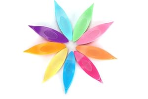 GLOGLOW Strickzubehör, 9pcs / Set Tatting Shuttles Bunte Tatting Shuttles Bastelwerkzeug Stickerei Nähen BastelbedarfMarkierer