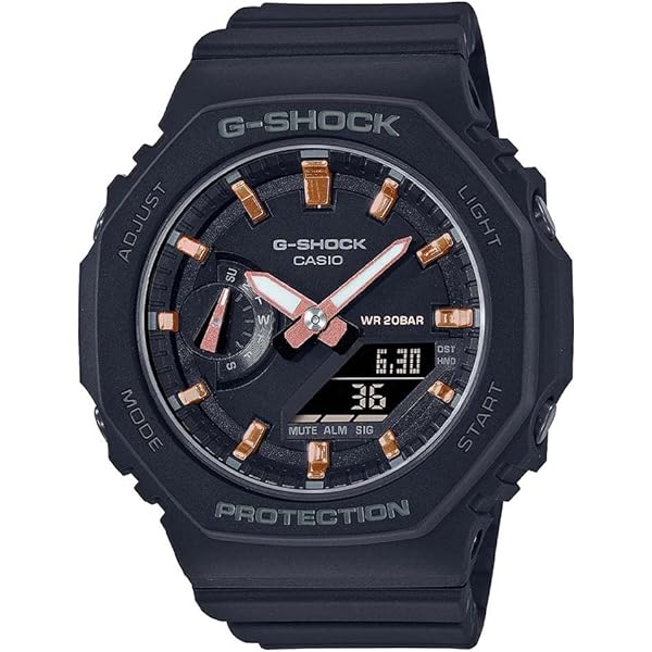 Casio GA-2100-1A4ER G-Shock Neon Accent Quartz Watch for Men