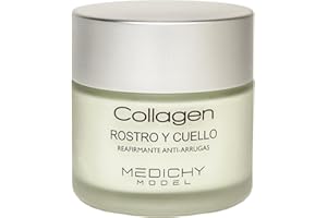 MEDICHY MODEL - Collagen Rostro y Cuello - Hidratación y Rejuvenecimiento Intensivo - Fórmula Antiedad para Piel Firme y Suave - 50 ml