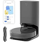 Dreame D10s Plus Robot Aspirapolvere e Lavapavimenti con DualBoost 1.0 Auto-Empty,IA,Navigazione LDS, 5.000Pa, Autonomia di 2