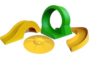 GUOML myminigolf- Update 1-Kit minigolf (obstáculos 360, Puente, Daytona y Warmup), Multicolor (22)