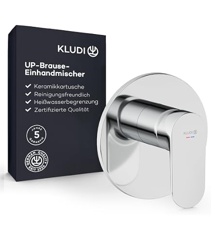 Kludi Balance White Unterputz-Einhandmischer Für Wanne & Brause – Set Mit Automatik-Umschaltung