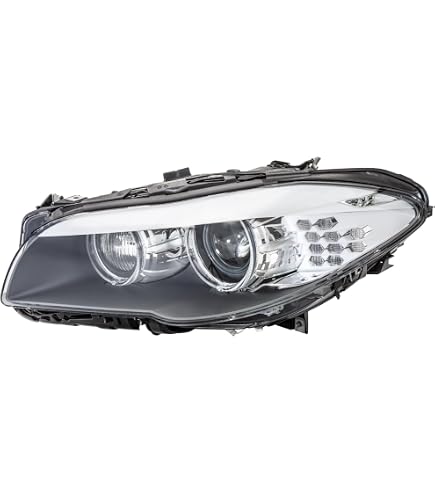 Projecteur Avant Droit HELLA LED/Bi-Xenon - Pour BMW Série 5 (F10) - Circulation à Droite - Qualité D'origine