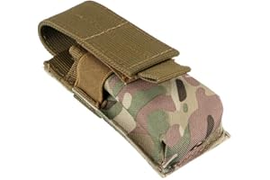 ACEXIER Outdoor Hunting Knife Holster Molle Flashlight Pouch Torch Holder Case Magazine Pouch Military Pistol M5 Tactical Flashlight Bag