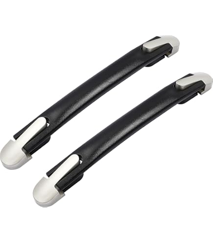 Maxtonser Gepäckfüße 1 Paar - Kunststoff Stützfüße Mit Nieten Für Koffer