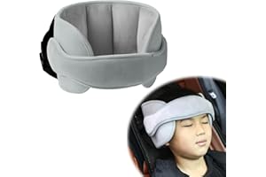 FUTUHADA Kopfhalterung Kindersitz Baby, Auto Kinder Kopfstütze Einstellbar, Autositze Sicherheit Kopfstütze, Sicherheitskissen für Babys, Autositz Nackenstütze Kinder, Weiches und Bequemes