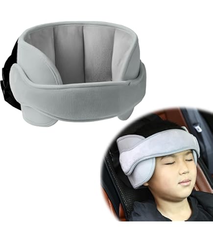 Cale-tête Pour Siège Auto Enfant – Lot De 2 – Réglable, Doux – Protection Cou Et épaules En Voiture