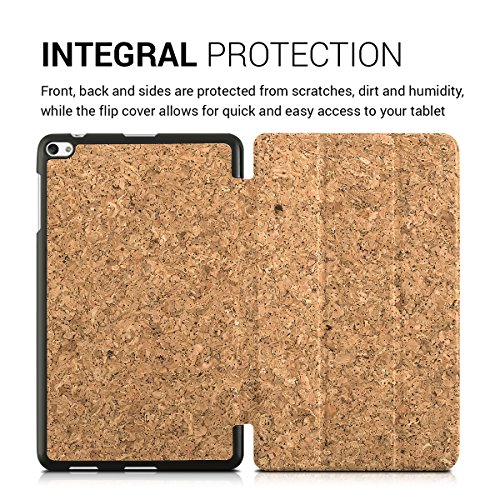 kwmobile Kork Smart Cover für Huawei MediaPad T2 10.0 Pro Hellbraun mit Ständer - 4