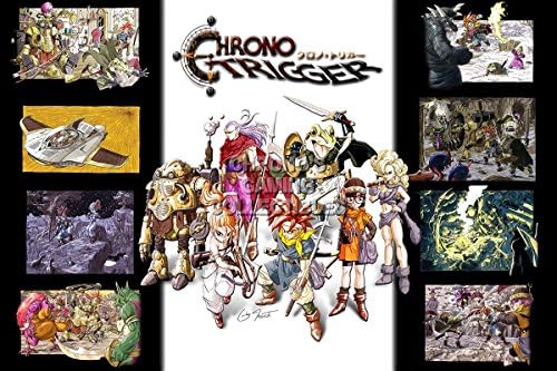 CGC Huge Poster - Chrono Trigger All Characters Super Nintendo SNES DS - CHO003 (36" x 54")