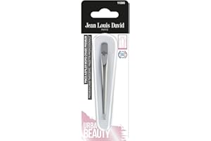 JEAN-LOUIS DAVID Jean Louis David - Pince à épiler premium - Sourcils - Mors crabe - Pince à épiler professionnelle - Épilation précise et nette